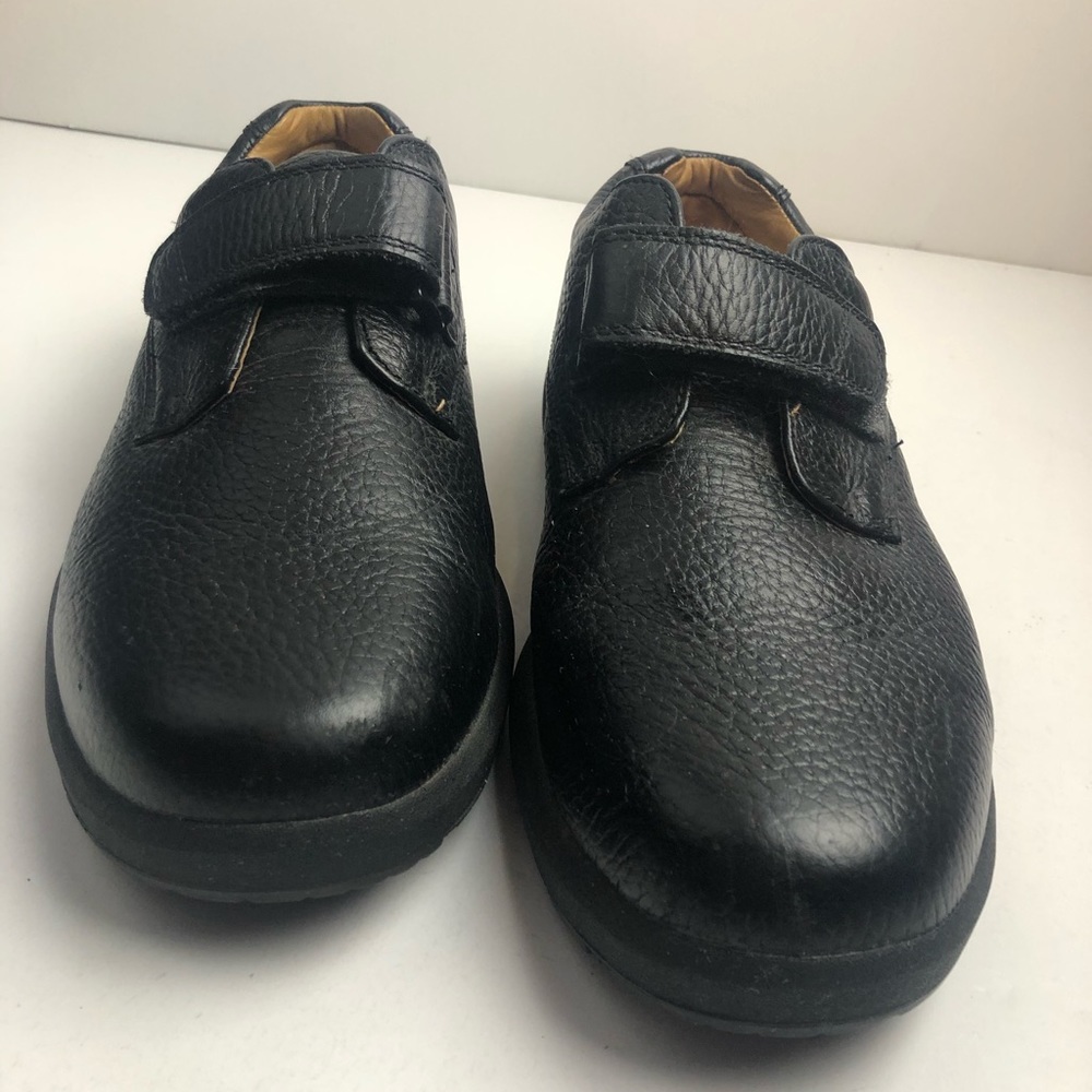 Men's Diabetic Shoes Dr. Comfort Black Leather Casual